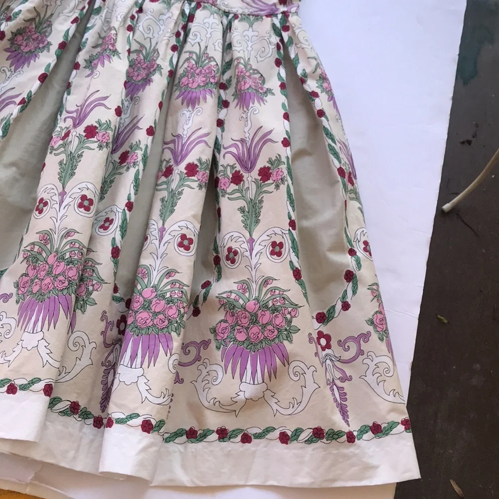 SOLD Betsey Johnson New York Vintage Rare OG Tea Party Dress Printed 10 Y2k - Picture 11 of 17